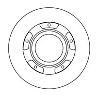 NF PARTS Тормозной диск NF1699328